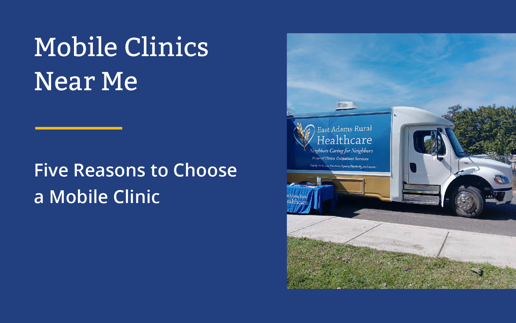 mobile clinics near me