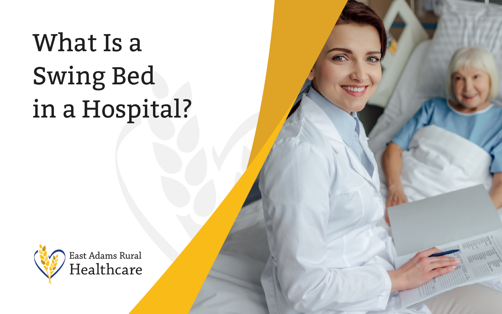 what is a swing bed in a hospital